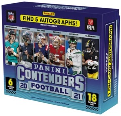 2021 Panini Contenders NFL Football Hobby Box